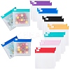 35Pcs 7 Colors EVA Plastic Zip-lock Bags ABAG-SP0001-18A-1