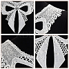 Bowknot Floral Lace Collar DIY-WH0656-28-5