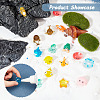 30Pcs 15 Style Resin Display Decoration DJEW-GL0001-01-4