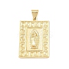 Brass Pendants KK-C162-013G-1