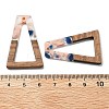 Resin and Walnut Pendants FIND-R051-03G-3