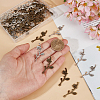 32Pcs 2 Colors Tibetan Style Alloy Pendants FIND-CA0010-80-3