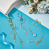 20Pcs 2 Colors Iron Clothing Curb Chains HJEW-NB00296-4