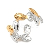 304 Stainless Steel Cuff Rings RJEW-D338-03D-GP-2