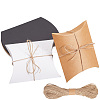 18Pcs 3 Colors Paper Pillow Candy Boxes CON-BBC0001-09-1