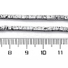 Electroplated Natural Lava Rock Beads Strands G-A256-B01-01C-4