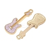 Brass Enamel Pendants KK-CBA4062-01G-2