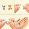 2 Set 2 Style Alloy Magnetic Slide Lock Clasps FIND-YW0001-25-3