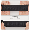 5M 2 Colors Polyester Non-Slip Silicone Elastic Gripper Bands for Garment Sewing SRIB-GF0001-46-5