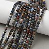 Natural Dumortierite Beads Strands X-G-F826-A01-4mm-2