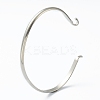 Non-Tarnish 304 Stainless Steel Cuff Bangle Making LS-STAS-H154-01P-1