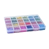 288G 24 Styles 6/0 Glass Seed Beads SEED-FS0001-26D-6