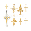 8Pcs 8 Styles 304 Stainless Steel Pendants STAS-PH0006-06-7
