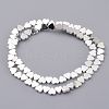 Non-magnetic Synthetic Hematite Beads Strands G-A181-A03S-1