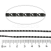 Ion Plating(IP) 304 Stainless Steel Lumachina Chains CHS-E018-06B-01-2