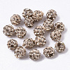 Pave Disco Ball Beads RB-T017-01-10-1