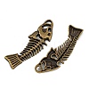 Tibetan Style Alloy Big Pendants TIBE-T007-26AB-FF-2