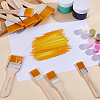 Nylon Paint Brushes with Wooden Handle AJEW-WH0871-15-5