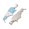 304 Stainless Steel & Enamel Pendants SA-CBA6ECE-01A-P-3