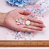1300Pcs 26 Style Opaque White Acrylic Beads SACR-CD0001-02-5