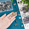 60Pcs 2 Size 304 Stainless Steel Clip-on Earring Findings STAS-UN0051-68-4