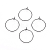 Ion Plating(IP) 316L Surgical Stainless Steel Hoop Earring Findings LS-STAS-D164-02B-A-1