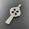 304 Stainless Steel Viking Cross Pendant Necklaces Vintage Punk Personalized Jewelry DA3214-4