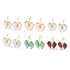 Natural Jade Dangle Earrings EJEW-M246-01G-1