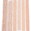 Electroplate Opaque Solid Color Glass Beads Strands EGLA-A044-P4mm-L05-2