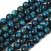 Grade B Natural Tiger Eye Beads Strands G-F591-18-8mm-02-01-2