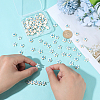 100Pcs Synthetic Turquoise Enamel Beads Strands G-PA0002-24-3