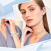 20Pcs 2 Colors 304 Stainless Steel Chain Extender STAS-UN0030-40-6