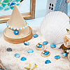 140Pcs Dyed Natural Akoya Shell Pendants BSHE-BBC0001-07D-4
