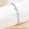 Women's 304 Stainless Steel Dolphin Link Chains Bracelets BJEW-G790-02P-2
