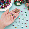 200Pcs Iron Round Bell Charms IFIN-ME0001-30-3