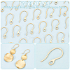 Ion Plating(IP) 304 Stainless Steel Earring Hooks STAS-UN0058-41G-4
