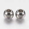 Tarnish Resistant 201 Stainless Steel Beads X-STAS-F141-17P-2