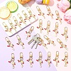 26Pcs Alloy Enamel Pendant Decorations HJEW-YW00176-4
