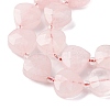 Natural Rose Quartz Beads Strands G-P570-E16-02-4