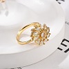 Rotatable Finger Rings for Women RJEW-B115-01G-03-3