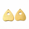 Ion Plating(IP) 304 Stainless Steel Pendants STAS-F290-16G-1