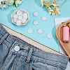 Silicone Button Covers for Jeans FIND-WH0148-821B-4