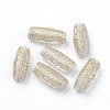 Plating Transparent Acrylic Beads LS-PACR-Q115-49-1