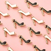 20Pcs 2 Colors Alloy Enamel Pendants ENAM-CJ0002-51-7