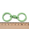 Alloy Spring Gate Clasps PALLOY-Q009-01G-3