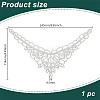1Pc Alloy Rhinestone Bridal Bouquet Decoration Accessories FIND-FG0002-76-2