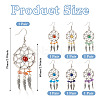 Brass Dangle Earring EJEW-TAC00016-4