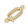 Rack Plating Brass Connector Charms KK-P245-07G-Q-2