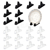 24Pcs 6 Styles Transparent Acrylic Display Holder for Photo Frame ODIS-GA0001-61-1