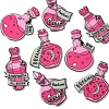 8Pcs 4 Styles Acrylic Pendants MACR-FS0001-76-3